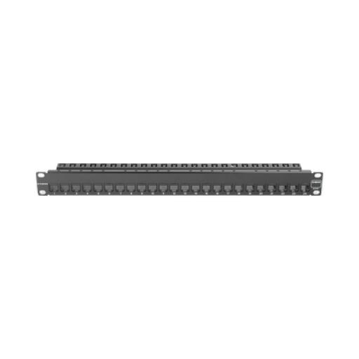 Siemon Patch Panel ZMAX with jack UTP CAT6A 24 PORT 1U black | 101 ...