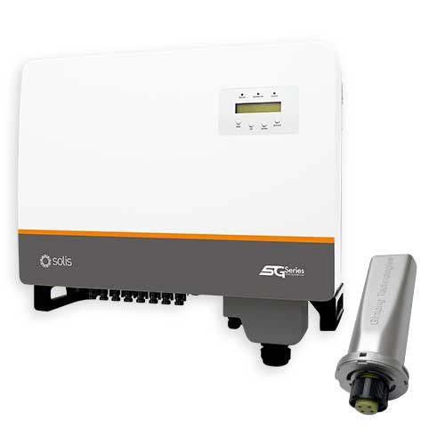 Inversor Solis de 20kW a 220V, 3 MPPT, 3 fases, incl. DC Disconnect