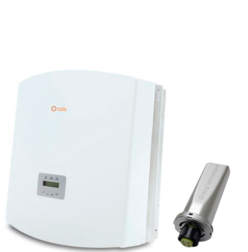 Inversor Solis 30kW a 220V, 2 MPPT, 3 fases, incl. DC Disconnect