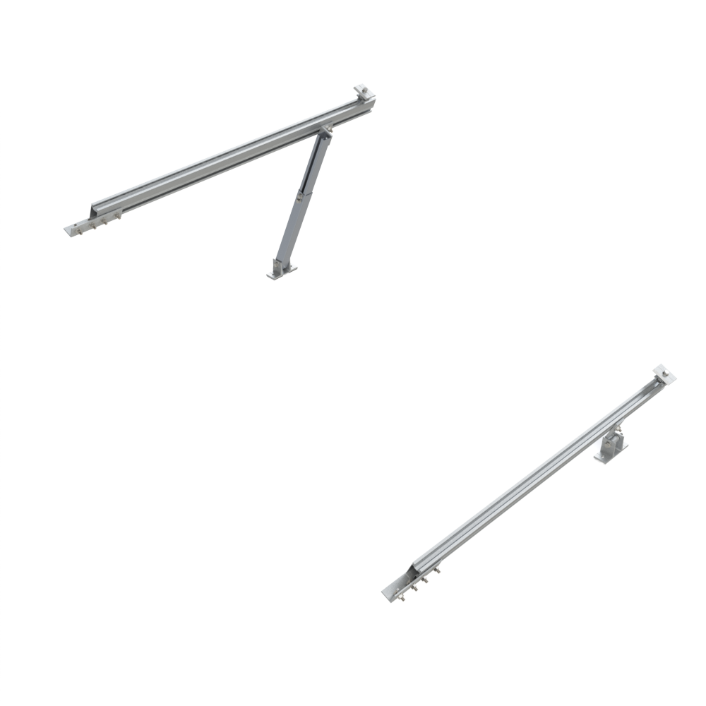 Kit Estructura Next Rail Para +1 Panel (60/72 celdas) 15 a 30°