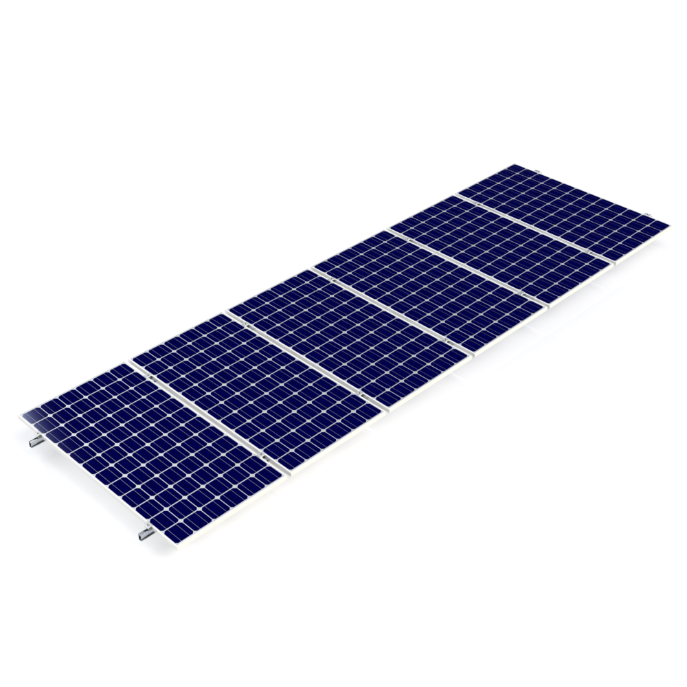 Kit Estructura Next-Rail para 6 paneles (+500W) 0°