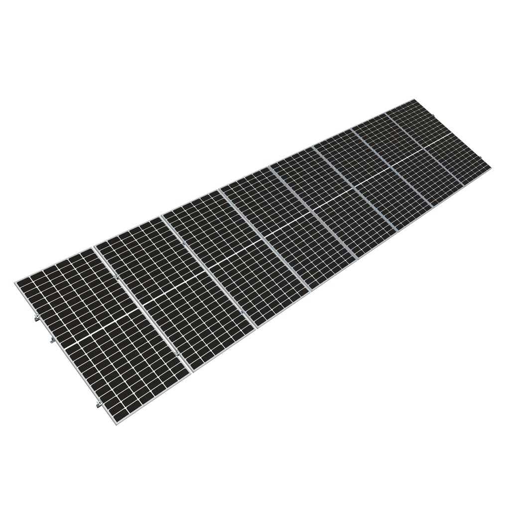 Kit Estructura Next Rail para 8 paneles (+500W) 15 a 30°