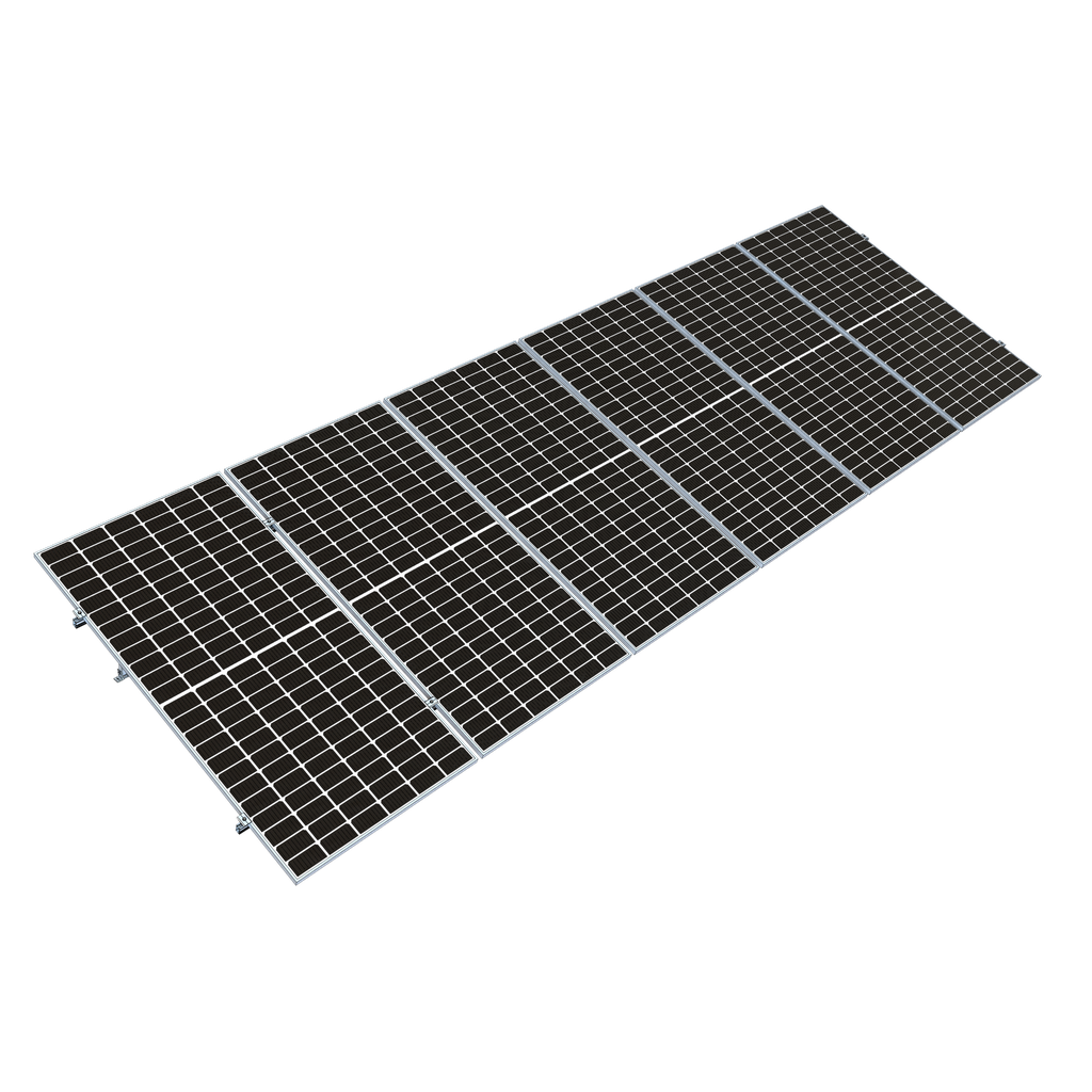 Kit Estructura Next Rail para 6 paneles (+500W) 10 a 20°
