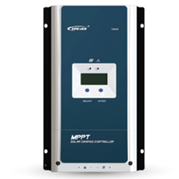 Controlador Carga Ep Solar MPPT p/Bateria c/Pantalla 60A 12/48V
