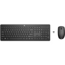 HP_1Y4D0AA#ABM Teclado y Mouse HP Inalámbricos 235 USB-A Color Negro