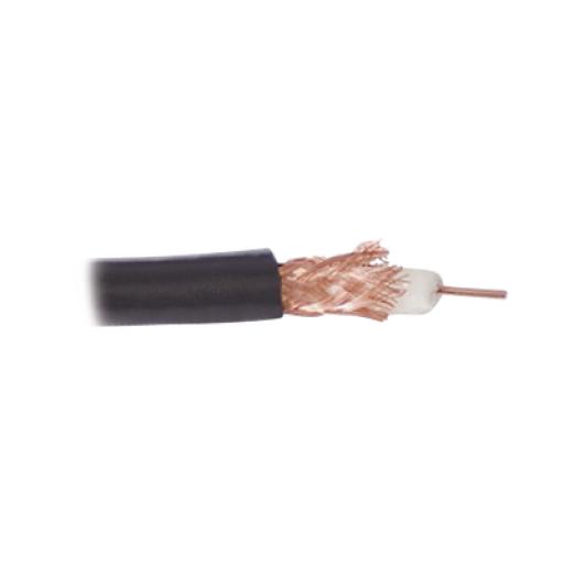 [VIAKON_RG59USYSCOB] Viakon ( Precio por metro ) Cable RG59, conductor central de alambre de cobre calibre 20, blindado de malla trenzada de cobre 80%, aislante de polietileno sólido. Hasta agotar existencias