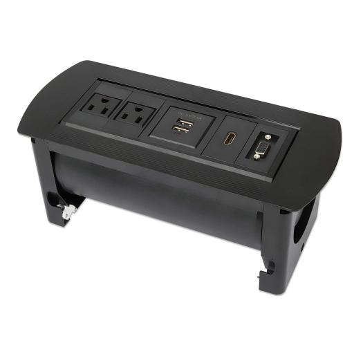 [MANHATTAN_164832] Caja de conexión para mesa Manhattan.