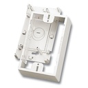 Siemon Caja de Montaje Superficial, Para Placas de Pared (Face Plates), Color Blanco
