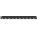 Siemon Patch Panel Z-MAX de 24 puertos, Blindado, Precargado con Jacks Categoria 6A, Plano, 1UR