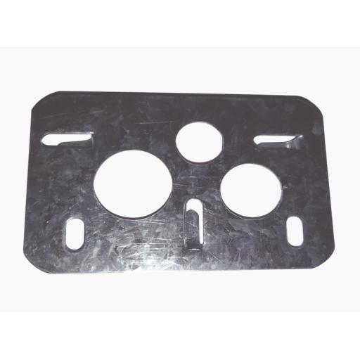 CHAROFIL Placa salida a tubo automática para tubería de 3/4, 1 y 1 1/4 