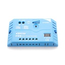 EPEVER Controlador Solar PWM 12/24 V 10 A, Salida USB