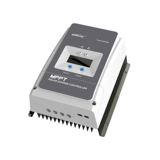 EPEVER Controlador Solar MPPT 60A 12/24/36/48V, Máximo Voltaje de Circuito Abierto Voc 150Vcc, Configurable para Baterías de Litio