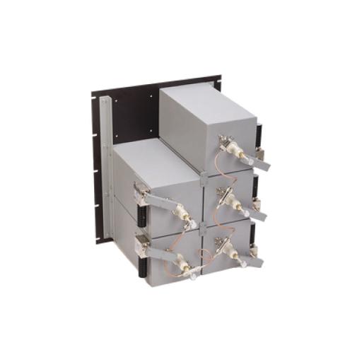 EMR Corporation Combinador 440-512 MHz, para 5 Canales, 125 Watt, 200 KHz (min.) de Sep. Tx-Tx, 2 Circ. N Hembra.