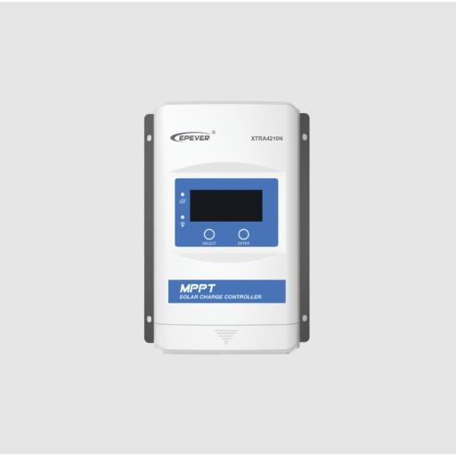 EPEVER Controlador Solar MPPT 40A, Máximo Voltaje de Circuito Abierto Voc 100Vcc, Programado p/ Bateria de Litio en sistema a 12V