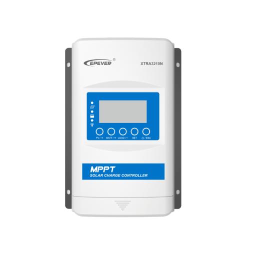 EPEVER Controlador Solar MPPT 30A 12/24V, Máximo Voltaje de Circuito Abierto Voc 100Vcc, Configurable para Baterías de Litio