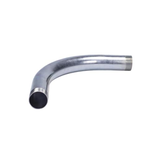Jupiter Codo de 90° de 1" (25mm) pared gruesa con rosca galvanizado etiqueta amarilla