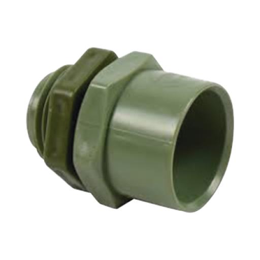 CRESCO Conector de 2" para tuberia PVC conduit pesado (50 mm)