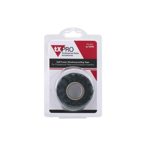 [TXPRO_TX-TAPE] txPRO Cinta de auto fusión para sellar equipo instalado en intemperie, 4.5 m.