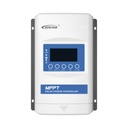 EPEVER Controlador Solar MPPT 30A 12/24/36/48 V, Máximo Voltaje de Circuito Abierto Voc 150 Vcc, Configurable para Baterías de Litio