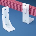 Panduit Sujetador-Separador Pan-Post de Nylon 6.6, Para Fijación de Mazos de Cables con Cinchos, Uso Interior, Color Natural, 1 Pieza