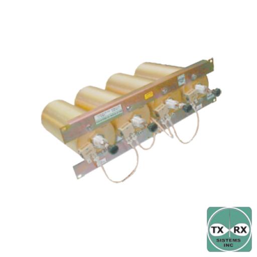 Bird Technologies Duplexer Pasa Banda-Rechazo de Banda, 450-470 MHz, 4Cav.(4"Dia.) 5 MHz, 350 Watt, BNC Hembras.