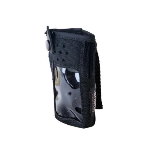 Bee Funda reforzada de Nylon, lazo para cinto, correa con broche y visor frontal para IC-F1000T/09 o IC-F2000T/09.