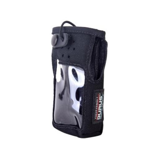 [BEE_3112-BC] Bee Funda reforzada de Nylon, clip metálico en cinto, correa de broche y visor frontal / IC-F1000T/09 o IC-F2000T/09.