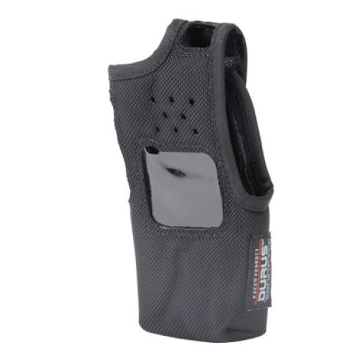Bee Funda de Nylon, lazo-cinto, capuchón auto-adherible / botones y visor frontal / IC-F3021, IC-F3031, IC-F3230.