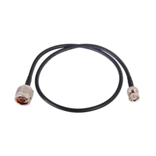 Epcom Jumper de 60 cm con cable RG-58U-SYS, conector BNC y N Macho