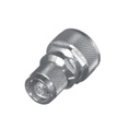 RF Industries Adaptador en Línea de Conector DIN 7-16 Macho a N Macho, Plata / Plata / Teflón.