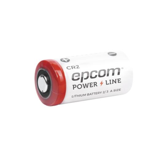 Epcom Batería de litio CR2; 3.0 V, 0.850 Ah ( Batería no recargable )