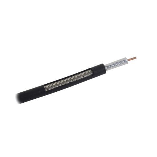 Times Microwave Systems Metro de Cable Coaxial RG-58 LMR-195, Baja Pérdida de 50 Ohms, Conductor de Cobre Sólido