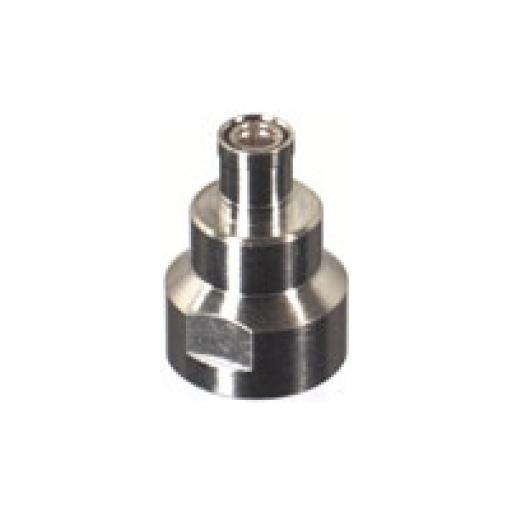 [RFINDUSTRIES_PT-4000-114] RF Industries Adaptador UNIDAPT Hembra a Conector SMB Plug (Pin Hembra), Plata/ Oro/ Teflón.