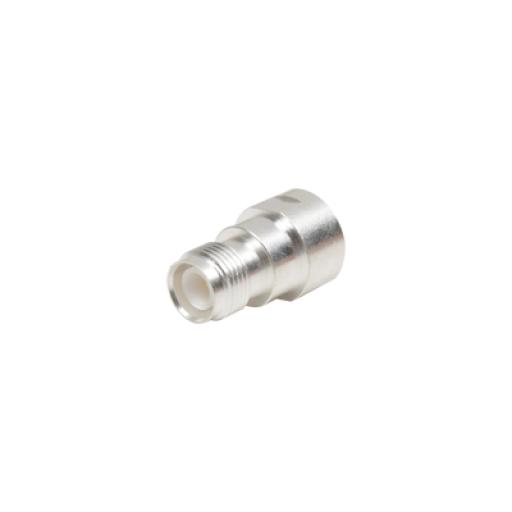 [RFINDUSTRIES_PT-4000-136] RF Industries Adaptador UNIDAPT Hembra a TNC Hembra Inverso. Plata / Oro / Teflón.