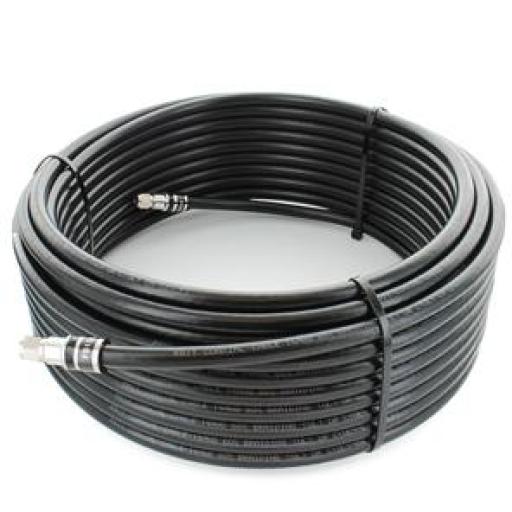 [WEBOOST_951-175] WeBoost Jumper Coaxial con Cable Wilson-RG11 | Conector F Macho en los extremos | 22.86 metros de longitud.