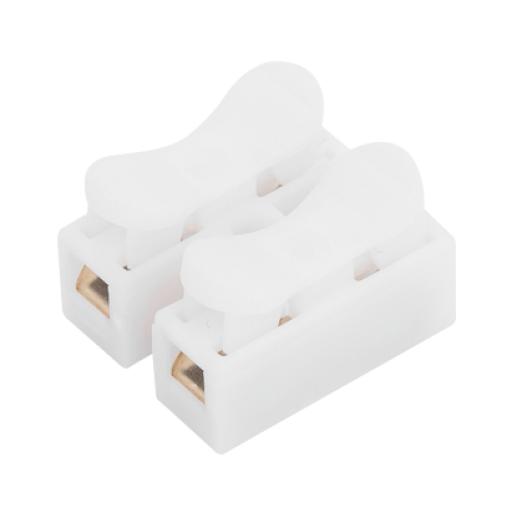 [EPCOM_PCON2] Epcom Conector tipo PUSH de 2 Contactos / Para una Conexión Rápida / Puentes de Cables