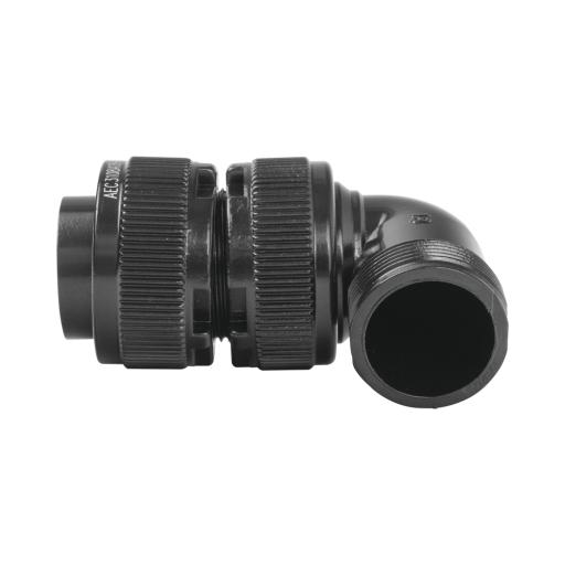 Epcom Conector Plug en Ángulo Recto de 4 Contactos Hembra Soldables para Radio de Locomotora.
