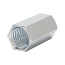 ANCLO Cople hexagonal roscado cuerda maquina galvanizado de 6.5 mm (1/4")