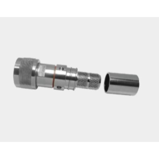 Times Microwave Systems Conector UHF Macho Plegable con Pin Cautivo para cables RG8