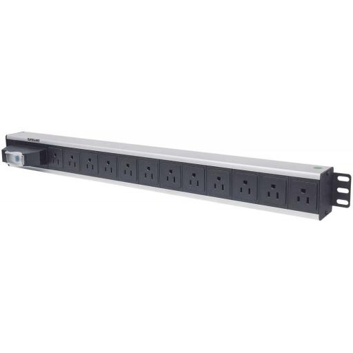 [INTELLINET_713955] Intellinet BARRA PDU INTELLINET 12 CONT GAB/RACK VERTICAL VS CORTOS 713955
