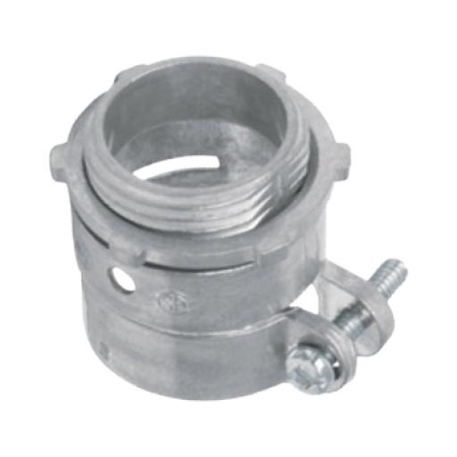 ANCLO  Conector recto para tubo flexible de 3/8" (9.5 mm).