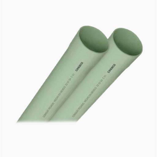 CRESCO Tubo PVC Conduit pesado de 2-1/2" (60 mm)  de 3mts 