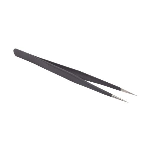 Epcom Pinzas Antiestáticas Inoxidable con Pintura Antiestática. Mango Super Esbelto, Punta Afilada.