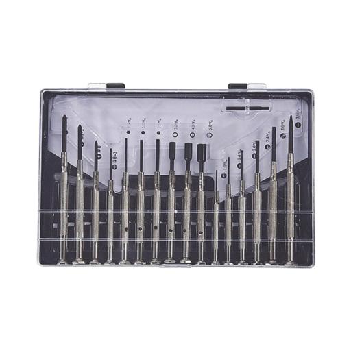 Epcom Juego de Desarmadores de Precisión Multifunciones Tipo Joyero/Relojero.