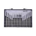 Epcom Juego de Desarmadores de Precisión Multifunciones Tipo Joyero/Relojero.