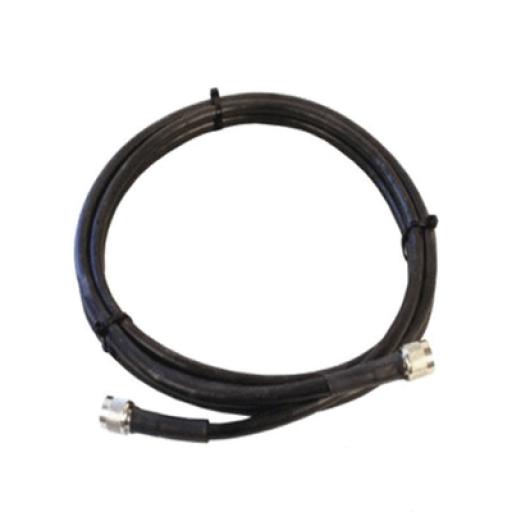 WeBoost Jumper Coaxial con Cable Wilson-400 | Conector N Macho en los extremos | 3.05 metros de longitud.