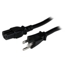 StarTech.com CABLE 1.2M DE ALIMENTACION 14AWG DE PC NEMA5-15P A C15 TIER.A