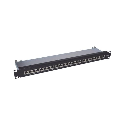 LINKEDPRO BY EPCOM Panel de parcheo de impacto (110) blindado de 24 puertos Cat6A