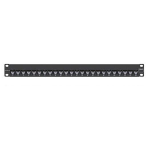 Siemon Patch Panel Z-MAX, de 24 puertos, Modular (vacío), Plano, 1UR