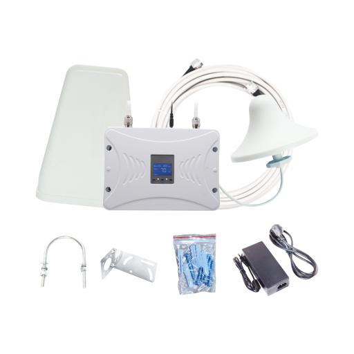 Epcom Kit Amplificador de Señal Celular 4G LTE, 3G y Voz. Funciona con Todos los Operadores. Soporta Múltiples Dispositivos y Tecnologías. Hasta 1000 metros cuadrados de Cobertura